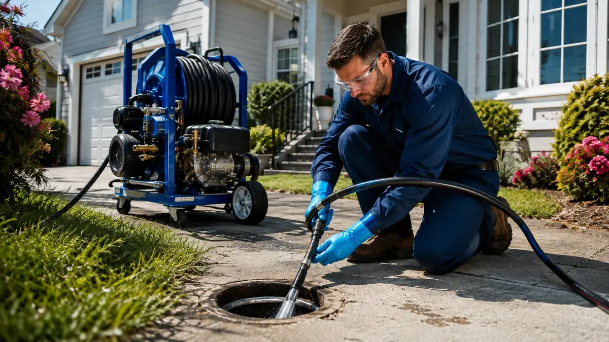 Residential Hydro Jet Drain Cleaning in San Juan Capistrano